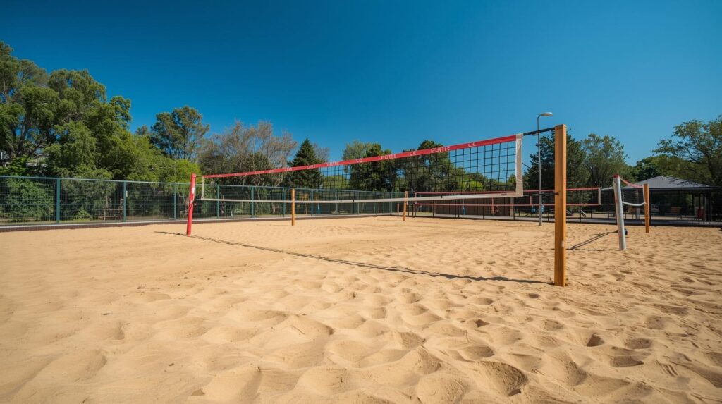 volley ball court